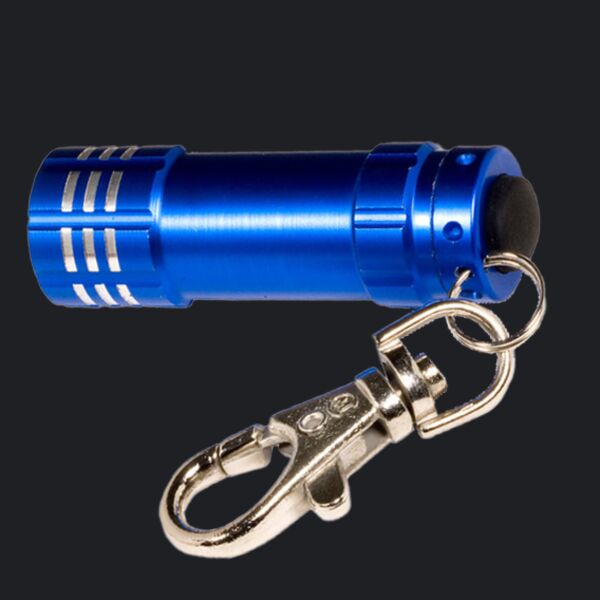 Micro 3 LED Flashlight With Keychain Thumbnail