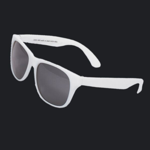 Single-Tone Matte Sunglasses Thumbnail
