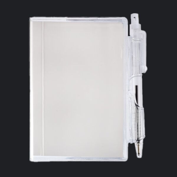 Clear-View Jotter Notebook & Pen 3.375" X 4.125" Thumbnail