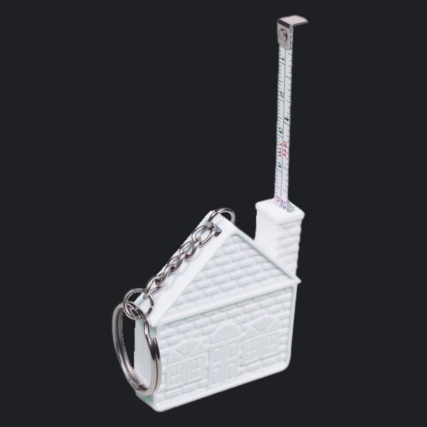 House Tape Measure Key Chain 3' Thumbnail