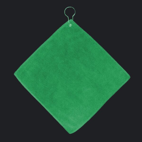 Microfiber Golf Towel With Grommet And Hook Thumbnail