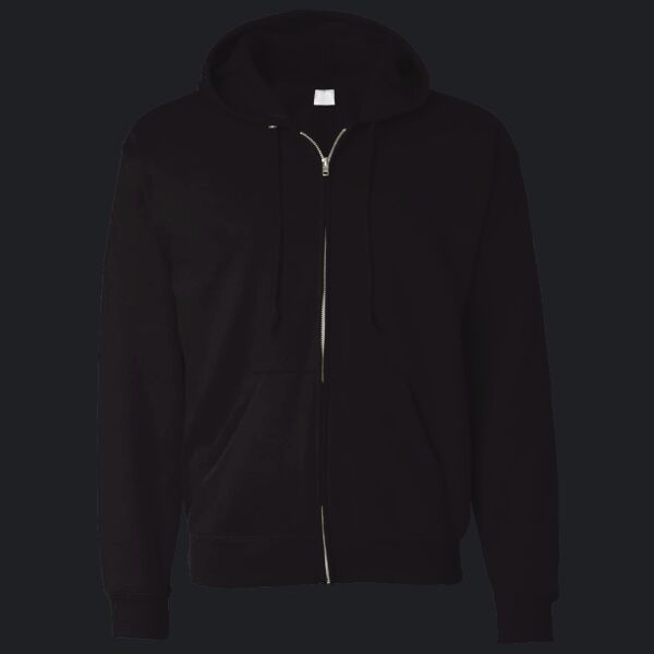 Unisex Full-Zip Fleece Hoodie Sweatshirt Thumbnail