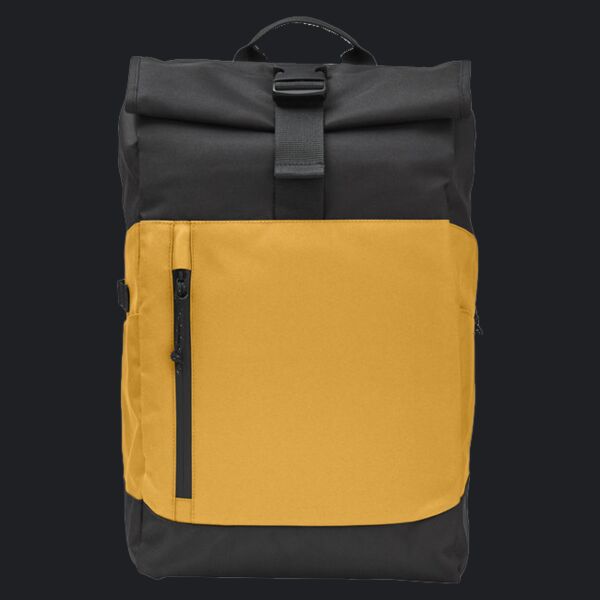 Grove Rolltop Travel Laptop Backpack Thumbnail