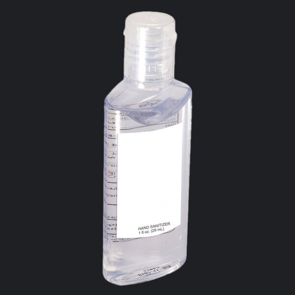 Hand Sanitizer In Oval Bottle 1oz Thumbnail