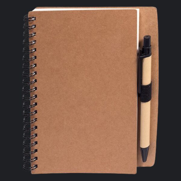 Stone Paper Spiral Notebook & Pen 5.5" X 7" Thumbnail