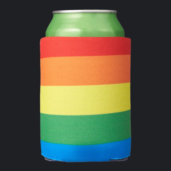 b.free Rainbow Pride Folding Can Cooler Thumbnail
