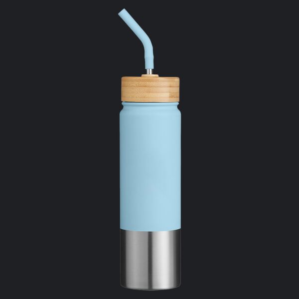 Playa 24oz Stainless Steel Tumbler With Bamboo Lid Thumbnail