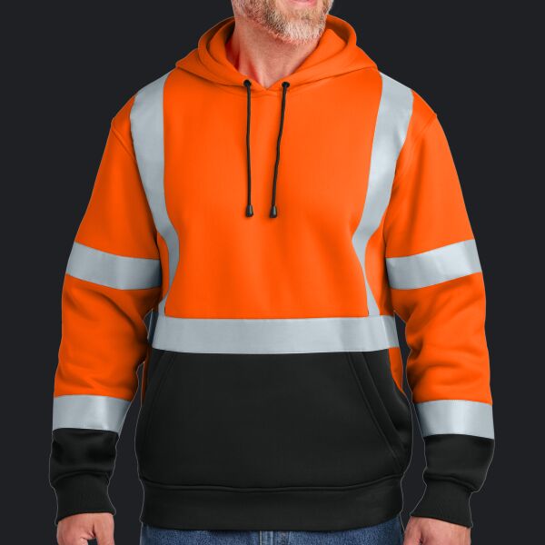 Ansi 107 Class 3 Heavy Duty Fleece Pullover Hoodie Thumbnail