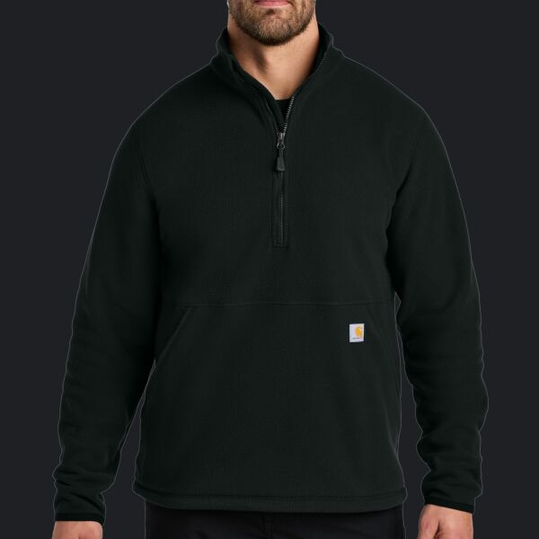 Textured 1/2 Zip Fleece Jacket Thumbnail