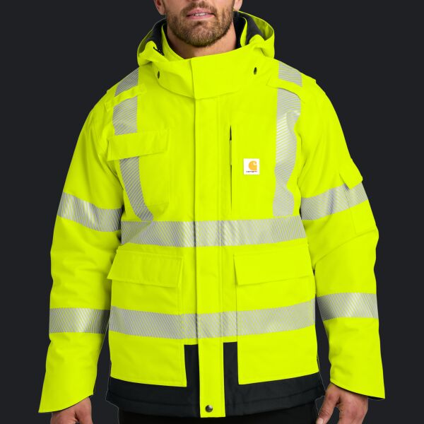 Ansi 107 Class 3 Waterproof Heavyweight Insulated Jacket Thumbnail