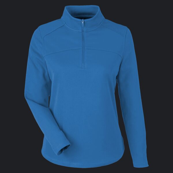Ladies' Express Tech Performance Quarter-Zip Thumbnail