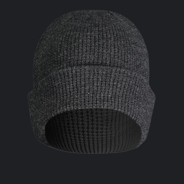 Waffle Knit Cuff Beanie Thumbnail