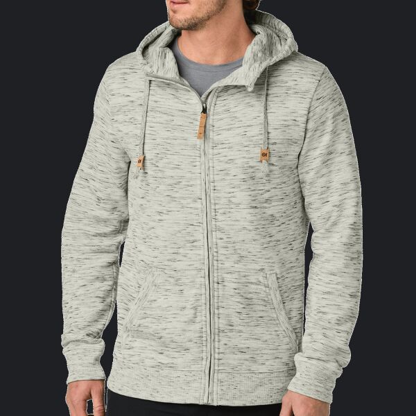 Space Dye Fleece Full Zip Hoodie Thumbnail