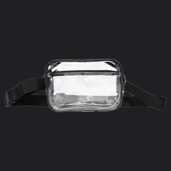 Clear Stadium Two-Pocket Fanny Pack / Crossbody Bag Thumbnail
