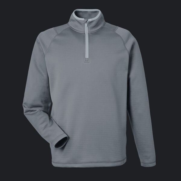 Men's Waffle Fleece Quarter-Zip Thumbnail