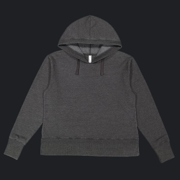 Ladies' Vintage Wash Fleece Hooded Sweatshirt Thumbnail