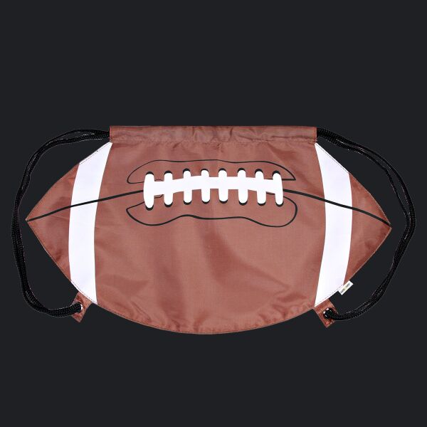 Football Drawstring Bag Thumbnail