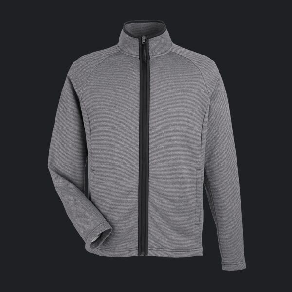 Men's Venture Heathered Stripe Full-Zip Thumbnail
