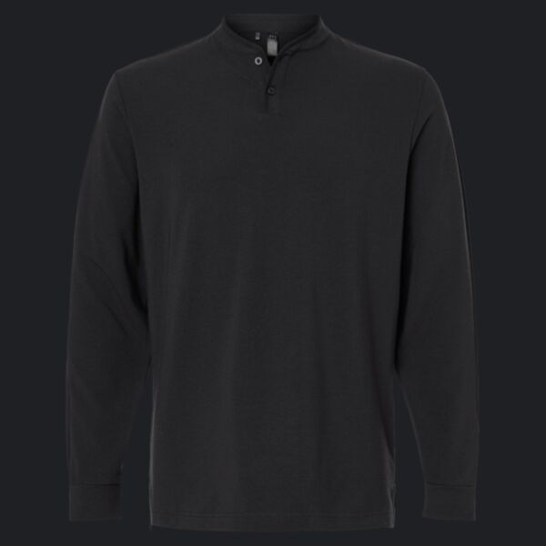 Men's Henley Long Sleeve T-Shirt Thumbnail