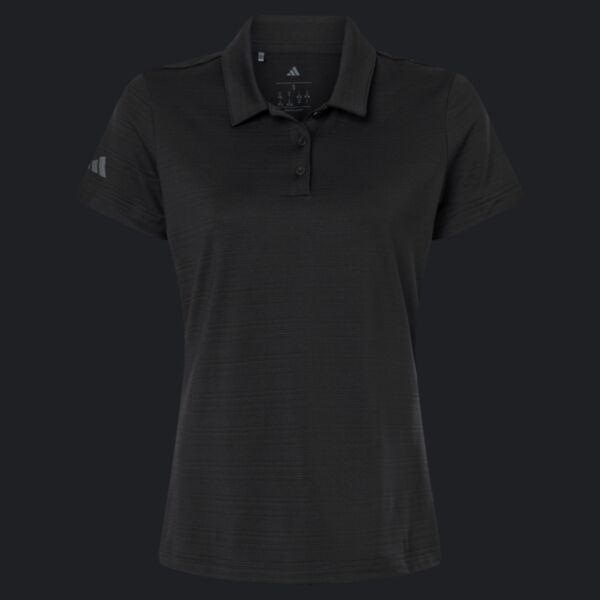 Women's Textured Stripe Polo Thumbnail
