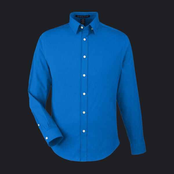 CrownLux Performance® Men's Spencer Poplin Shirt Thumbnail