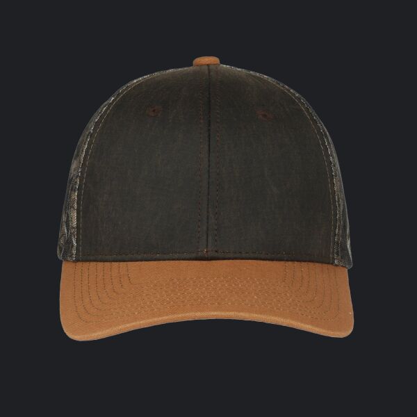 Structured Camo Mesh Back Hat Thumbnail