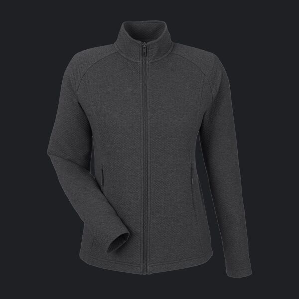 Ladies' Spirit Textured Full-Zip Thumbnail