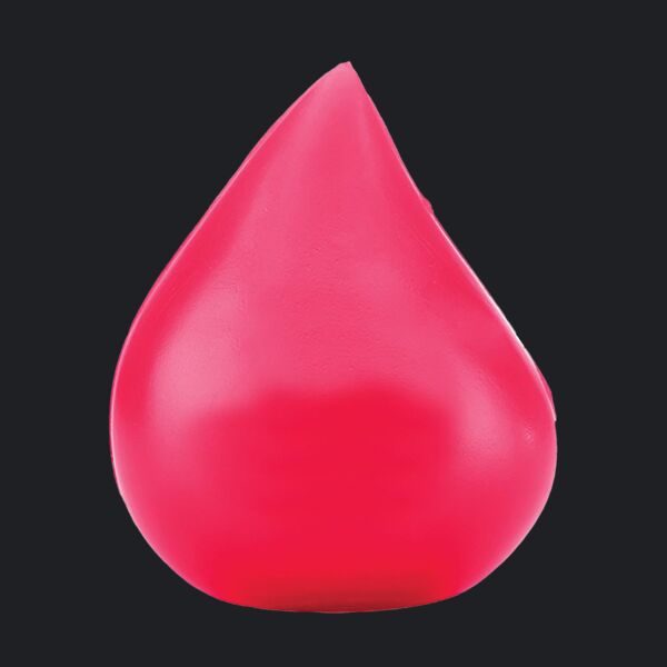 Red Blood Drop Shape Stress Ball Thumbnail