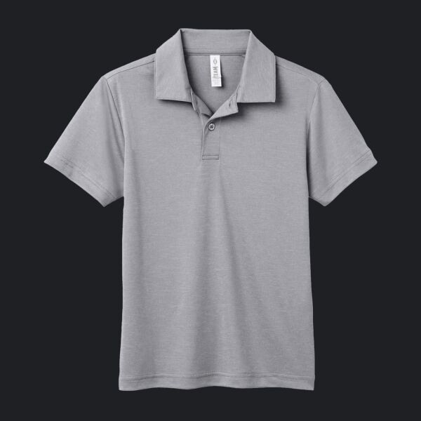Youth Zone Sonic Heather Performance Polo Thumbnail