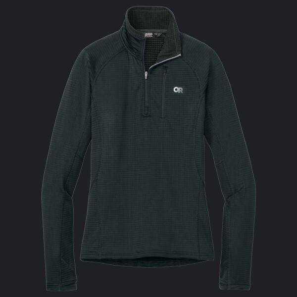 Women's Tech Grid 1/4 Zip Fleece Thumbnail
