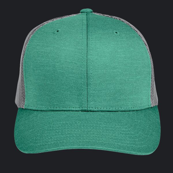 Youth Zone Sonic Heather Trucker Cap by Yupoong® Thumbnail