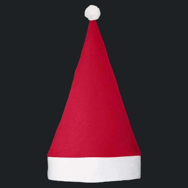 Holiday Christmas Felt Santa Hat Thumbnail