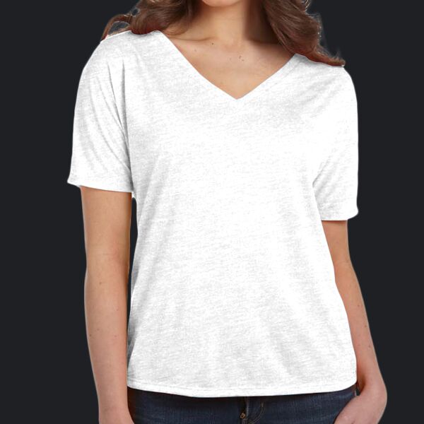 Ladies' Slouchy V-Neck T-Shirt Thumbnail