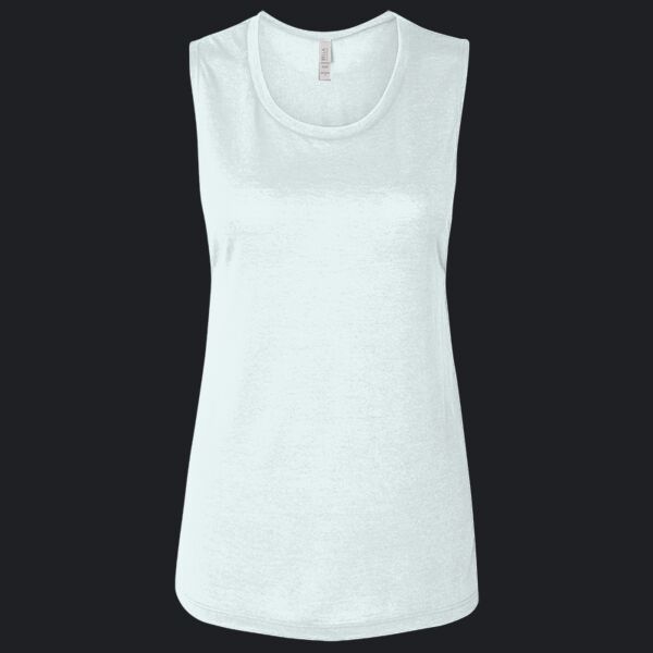 Ladies' Flowy Scoop Muscle Tank Thumbnail