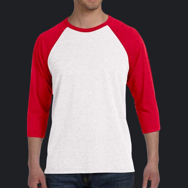 Unisex Three-Quarter Sleeve Baseball T-Shirt Thumbnail
