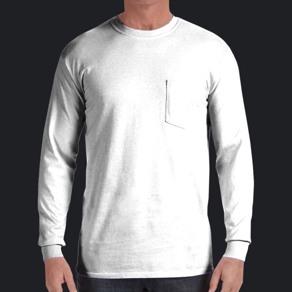Adult Heavyweight RS Long-Sleeve Pocket T-Shirt Thumbnail