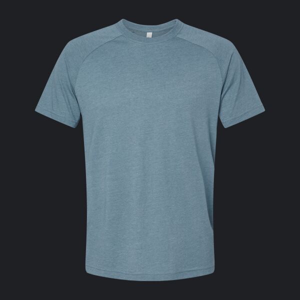 Men's Heather CVC Raglan T-Shirt Thumbnail