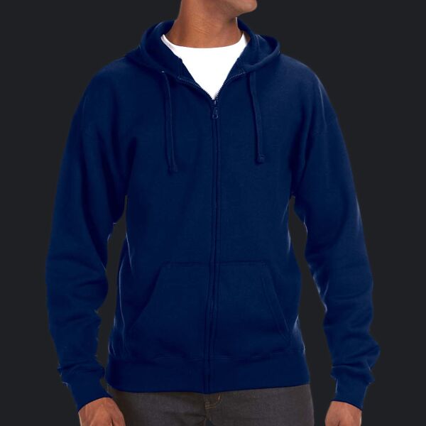 Adult Premium Full-Zip Fleece Hooded Sweatshirt Thumbnail