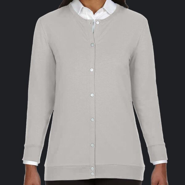 Ladies' Perfect Fit™ Ribbon Cardigan Thumbnail