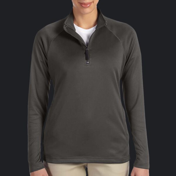 Ladies' Stretch Tech-Shell® Compass Quarter-Zip Thumbnail