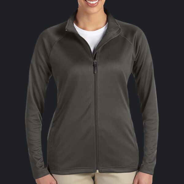 Ladies' Stretch Tech-Shell® Compass Full-Zip Thumbnail