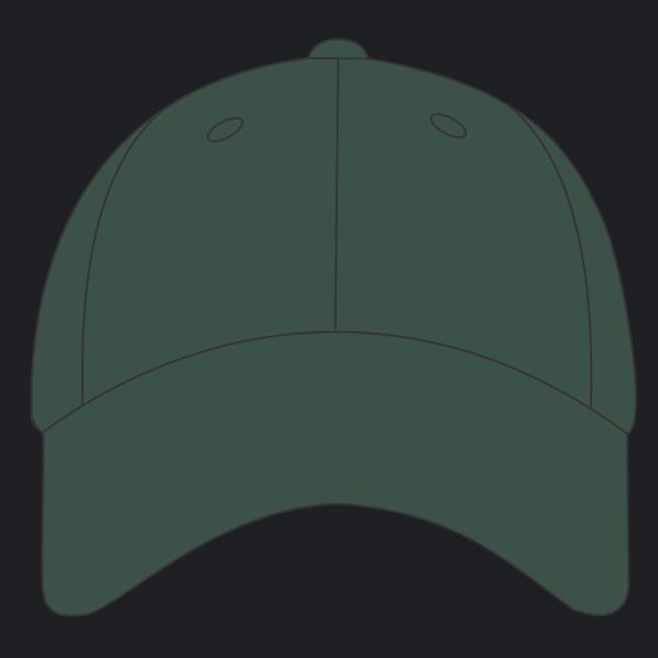 Adult Brushed Cotton Twill Mid-Profile Cap Thumbnail