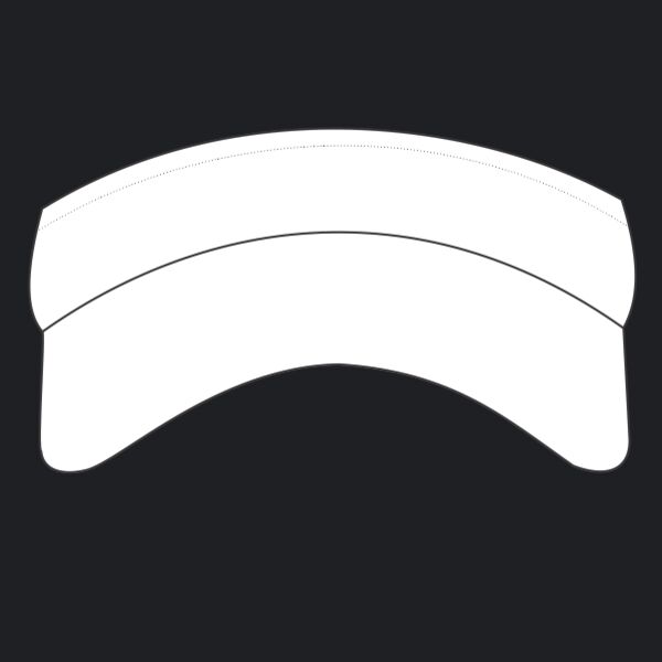 Sport Visor with Mesh Thumbnail