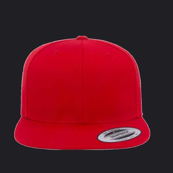 Adult Flat Visor Classic Snapback Cap Thumbnail