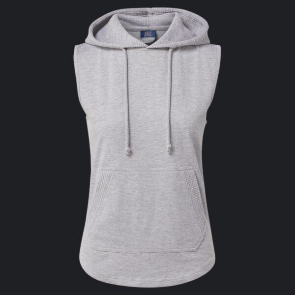 Women's Kinsley Sleeveless Hooded Sweatshirt Thumbnail