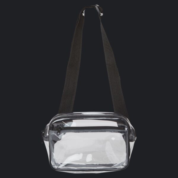 Clear Stadium 2-Pocket Fanny Pack/Crossbody Bag Thumbnail
