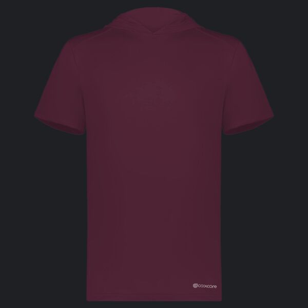 Adult Short Sleeve Hoodie Powered by Coolcore Thumbnail