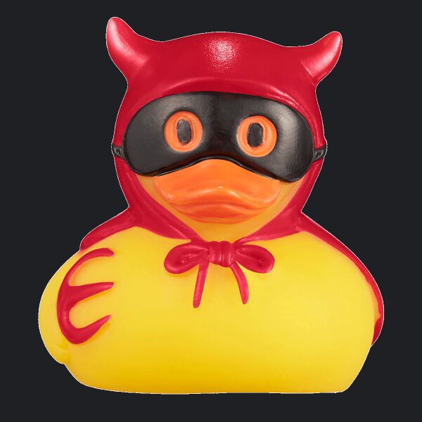 Halloween Devil Rubber Duck Thumbnail