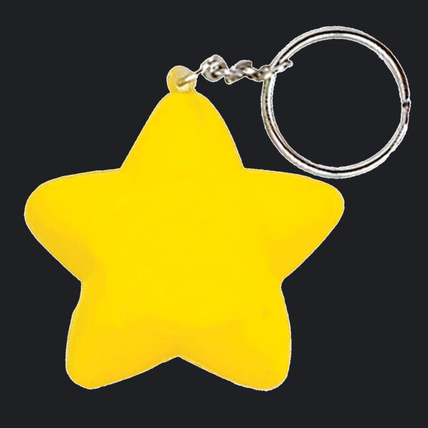 Star Shape Stress Ball Keychain Thumbnail