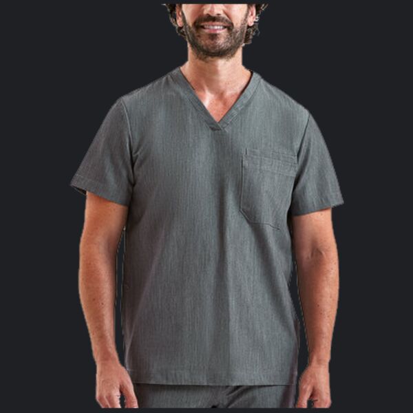 Men's Limitless V-Neck Stretch Scrub Top Thumbnail